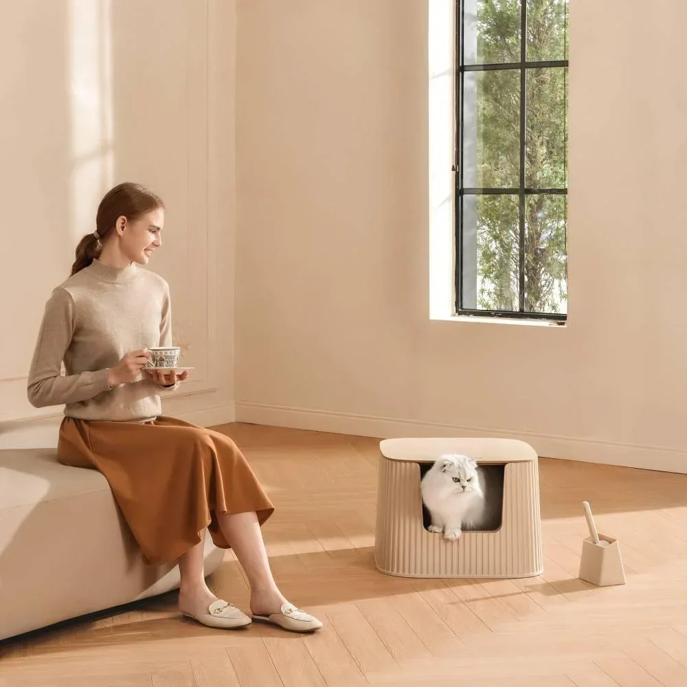 Michu XXL BoBa Deluxe Cat Litter Box - Spacious Design - Image 5