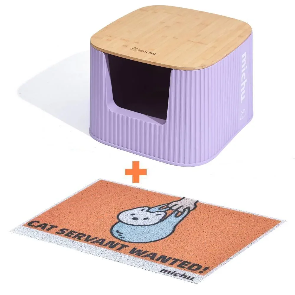 Michu XXL Stella Deluxe Cat Litter Box - Spacious Design - Image 20