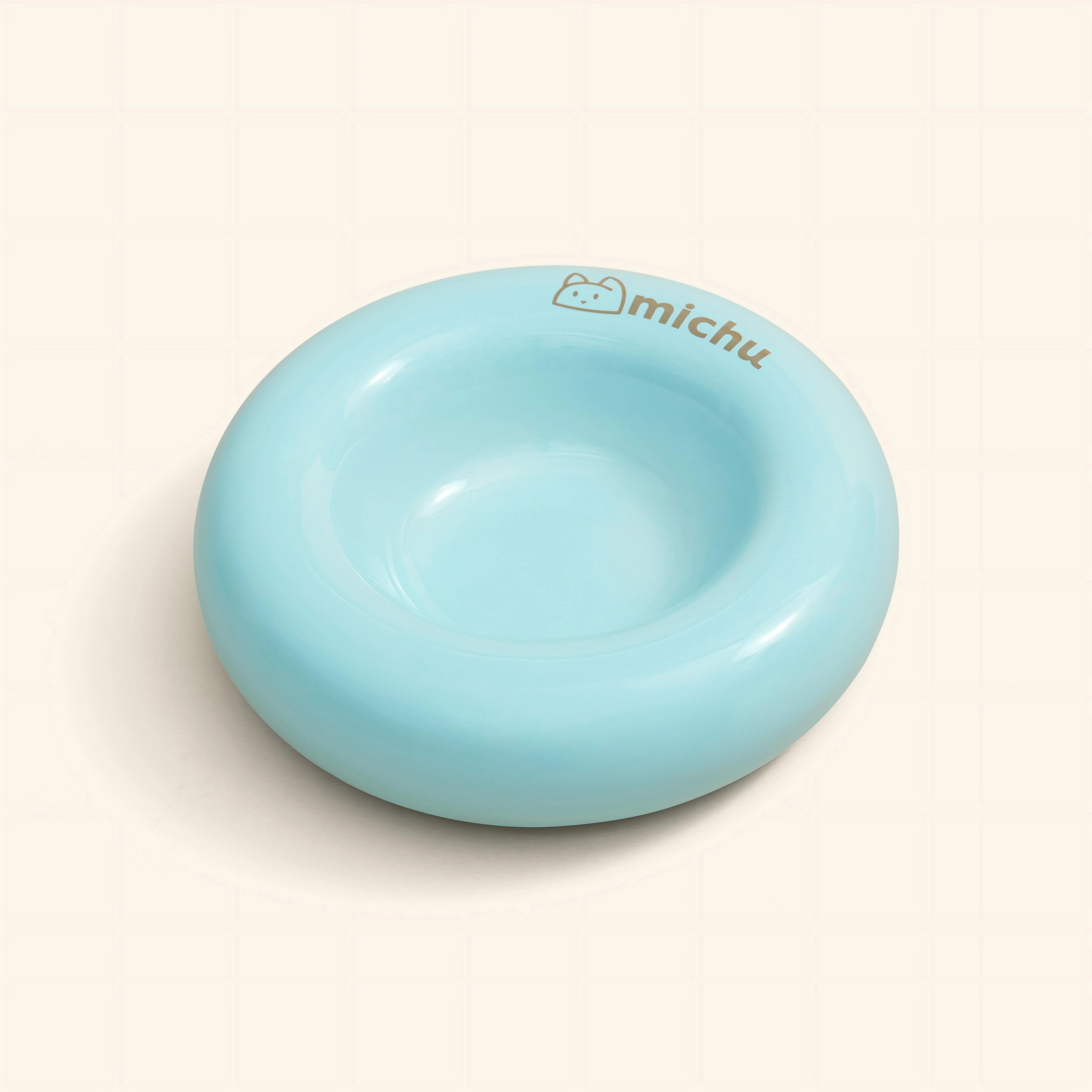 Michu Bagel Ceramic Cat Bowl – Anti-Whisker Wide Shallow Cat Food Bowl | 6 Colours - Image 20