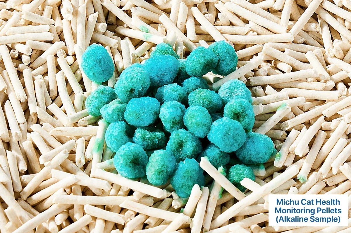 Michu Cat Health Monitoring Pellets - Colour Changing Indicators For Home Urine Testing - Image 14
