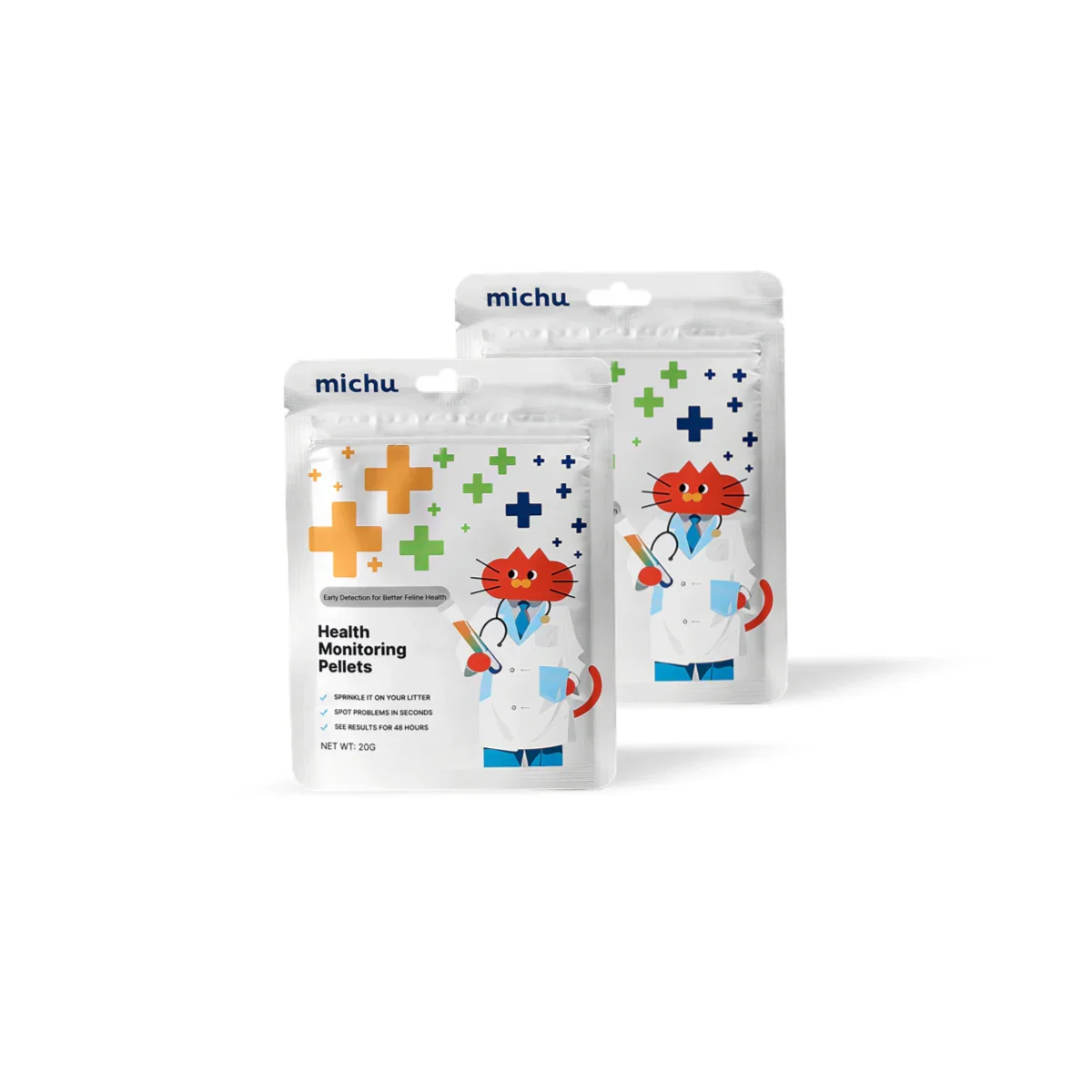 Michu Cat Health Monitoring Pellets - Colour Changing Indicators For Home Urine Testing - Image 15