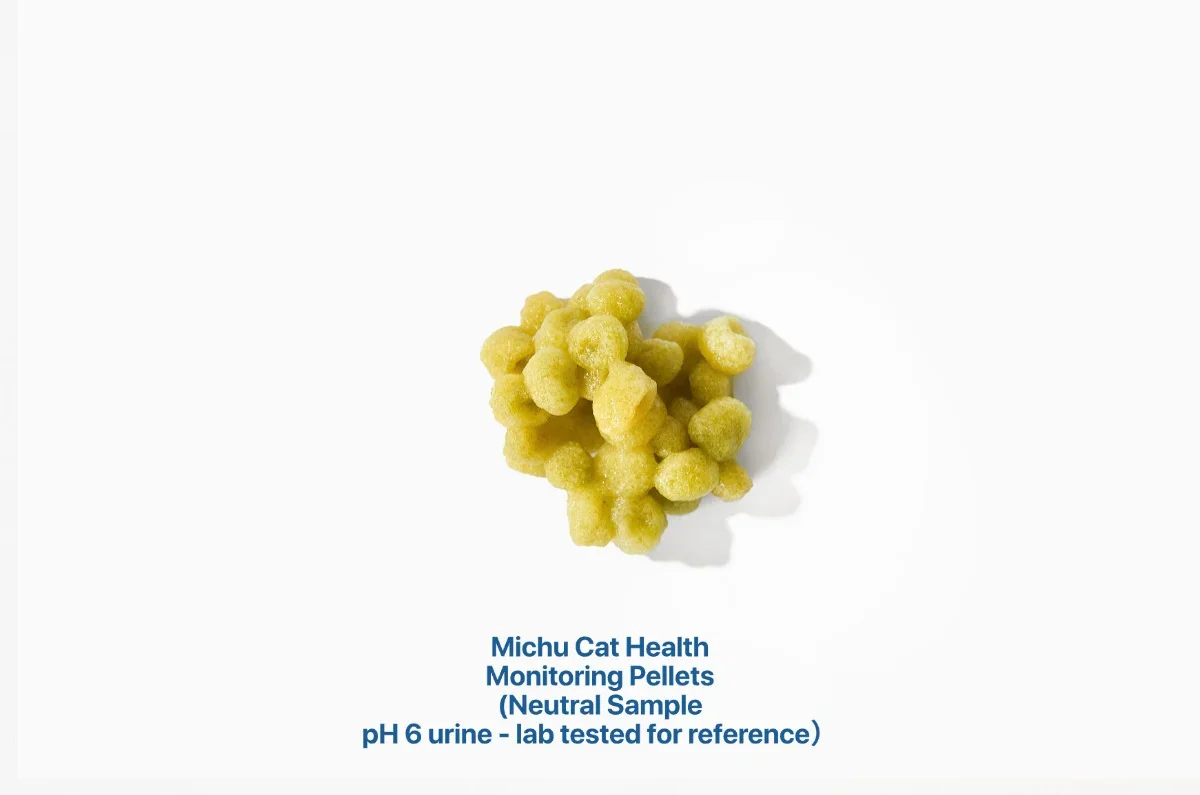 Michu Cat Health Monitoring Pellets - Colour Changing Indicators For Home Urine Testing - Image 8