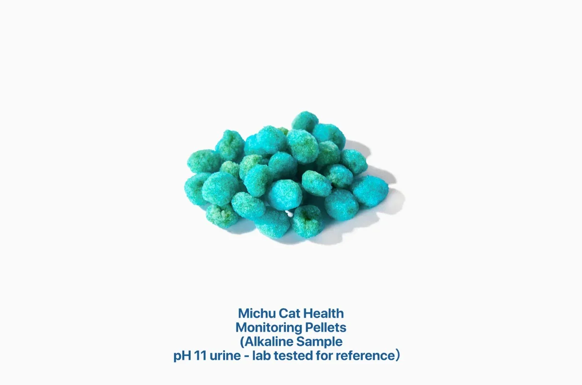 Michu Cat Health Monitoring Pellets - Colour Changing Indicators For Home Urine Testing - Image 9