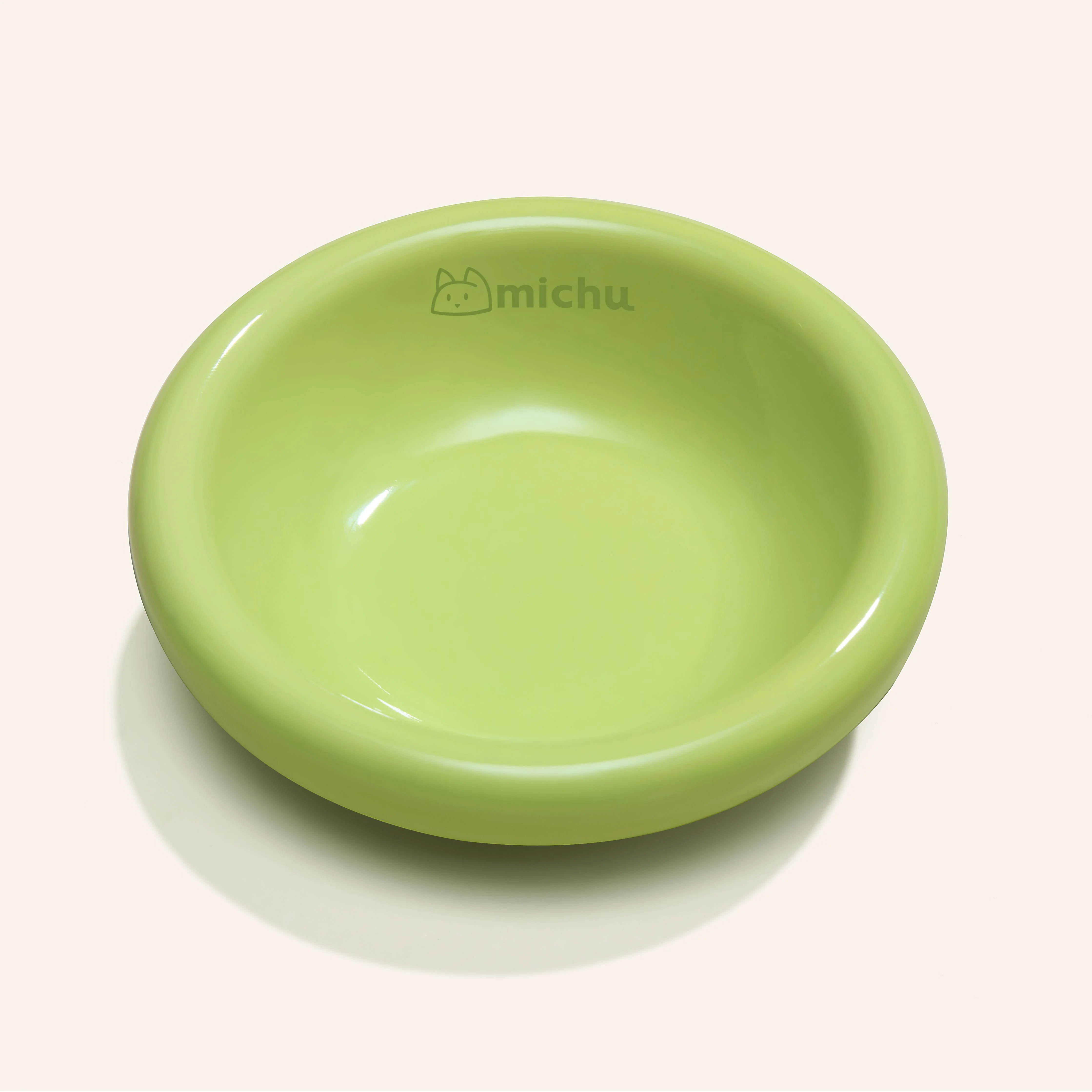 Michu Marshmallow Ceramic Cat Bowl – Anti-Whisker Fatigue Wide Shallow Design| Premium Cat Food Bowl - Image 19