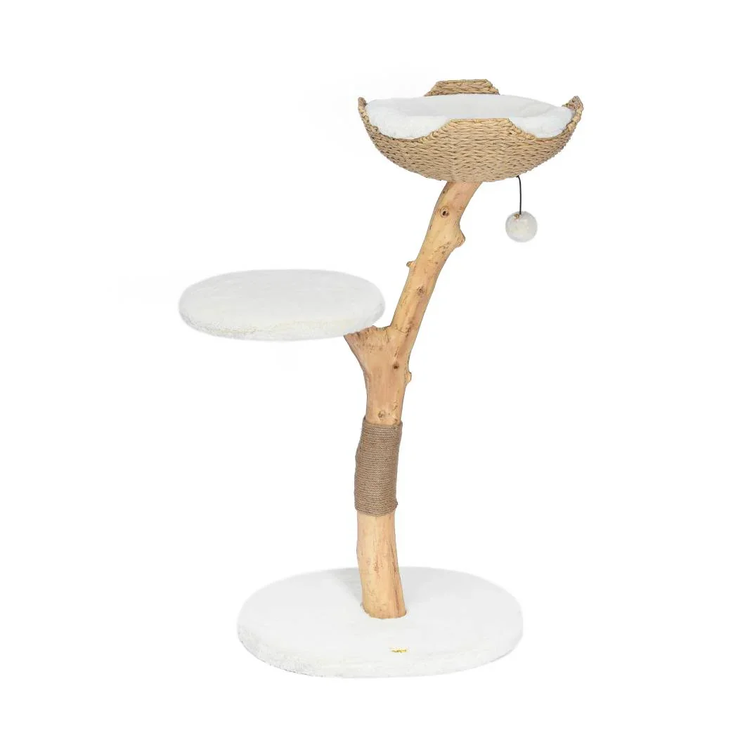 Michu Premium Real Wooden Cat Tree-Medium- Spacious Australian Feline Haven - Image 8