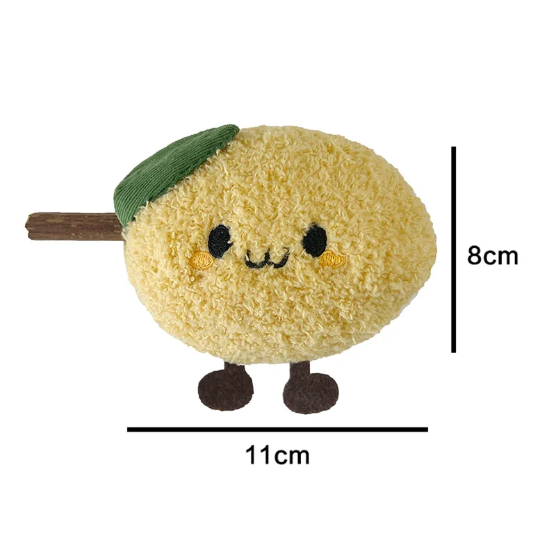 Michu Silver Vine Plush Toys - Onion Puff, Pearly Pear & Avocutie | Adorable Cat Chew & Play - Image 11