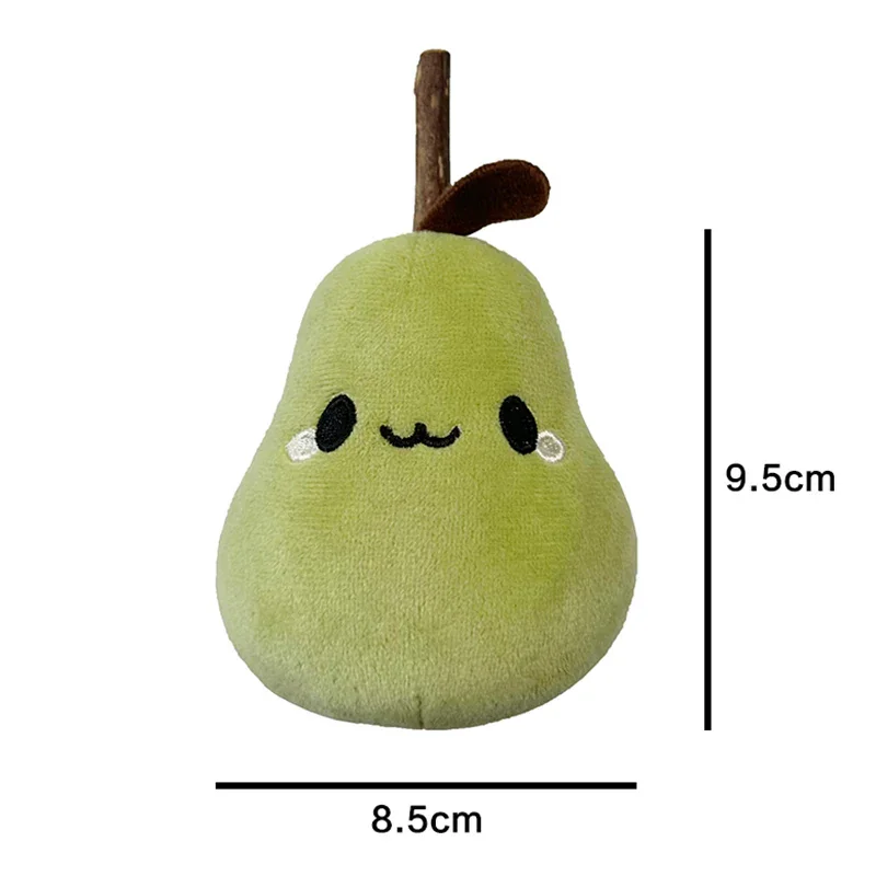 Michu Silver Vine Plush Toys - Onion Puff, Pearly Pear & Avocutie | Adorable Cat Chew & Play - Image 12